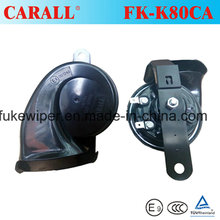 Súper resistente al agua Car Horn Motorcycle cuerno musical Compact Snail cuerno Fk-K80ca